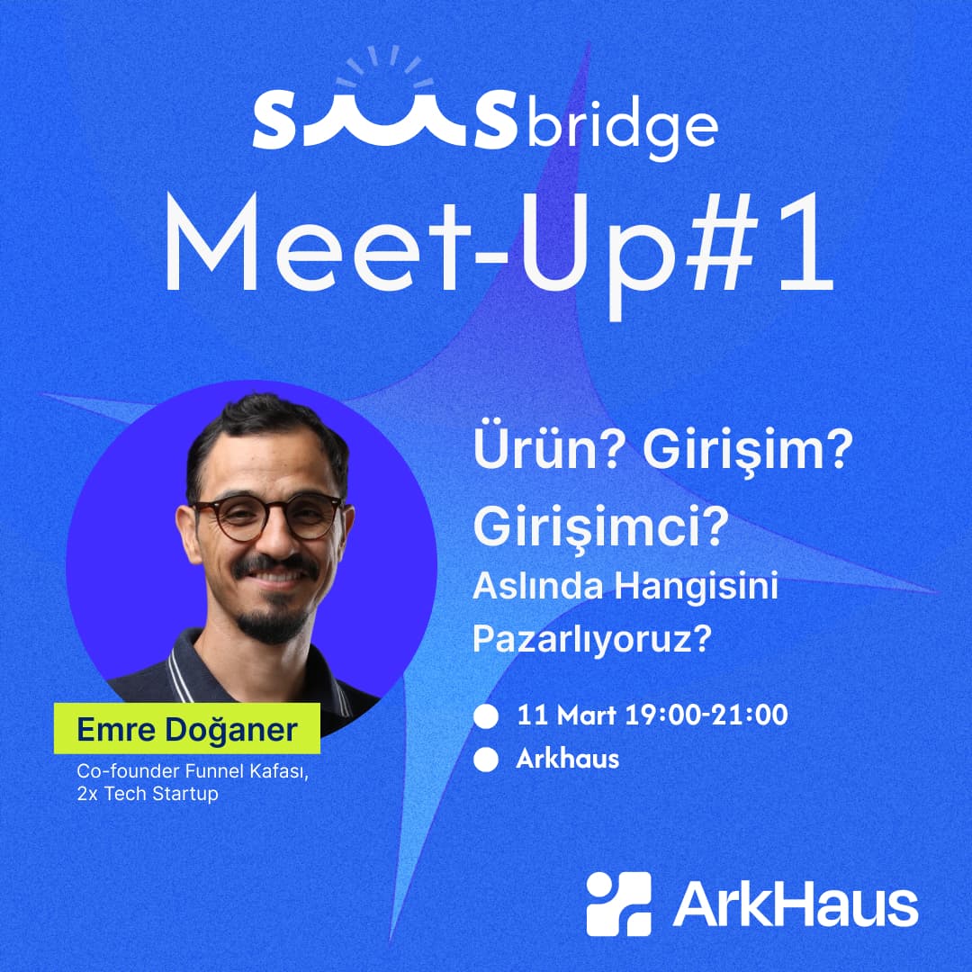 Meet-Up #1: Ürün? Girişim? Girişimci? Hangisini Pazarlıyoruz?