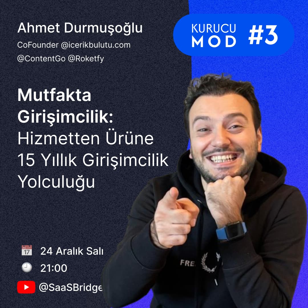 Mutfakta Girişimcilik: Hizmetten Ürüne 15 Yıllık Girişimcilik Yolculuğu